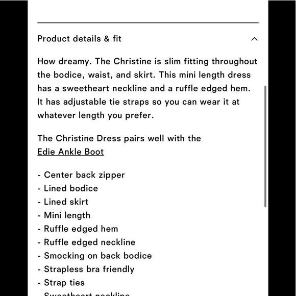 Reformation Christine Dress  Moray - Picture 14 of 15